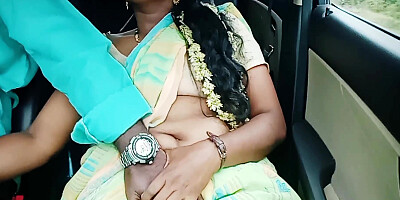 Telugu Darty Talks Car Sex Tammudu Pellam Puku Gula Episode 2 Full Video