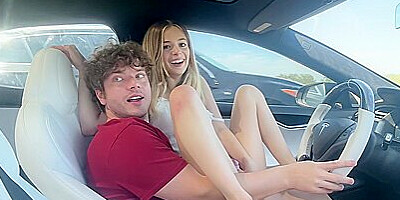 Fucks In Car Wild After - Molly Little And Luke Cooper
