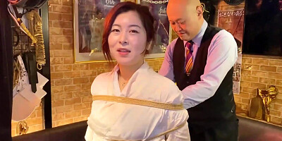 Japanese Woman Tried Shibari