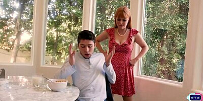 Penny Pax Sucks and Titty Fuck This Young Stud Huge Cock On Jerkmate Video